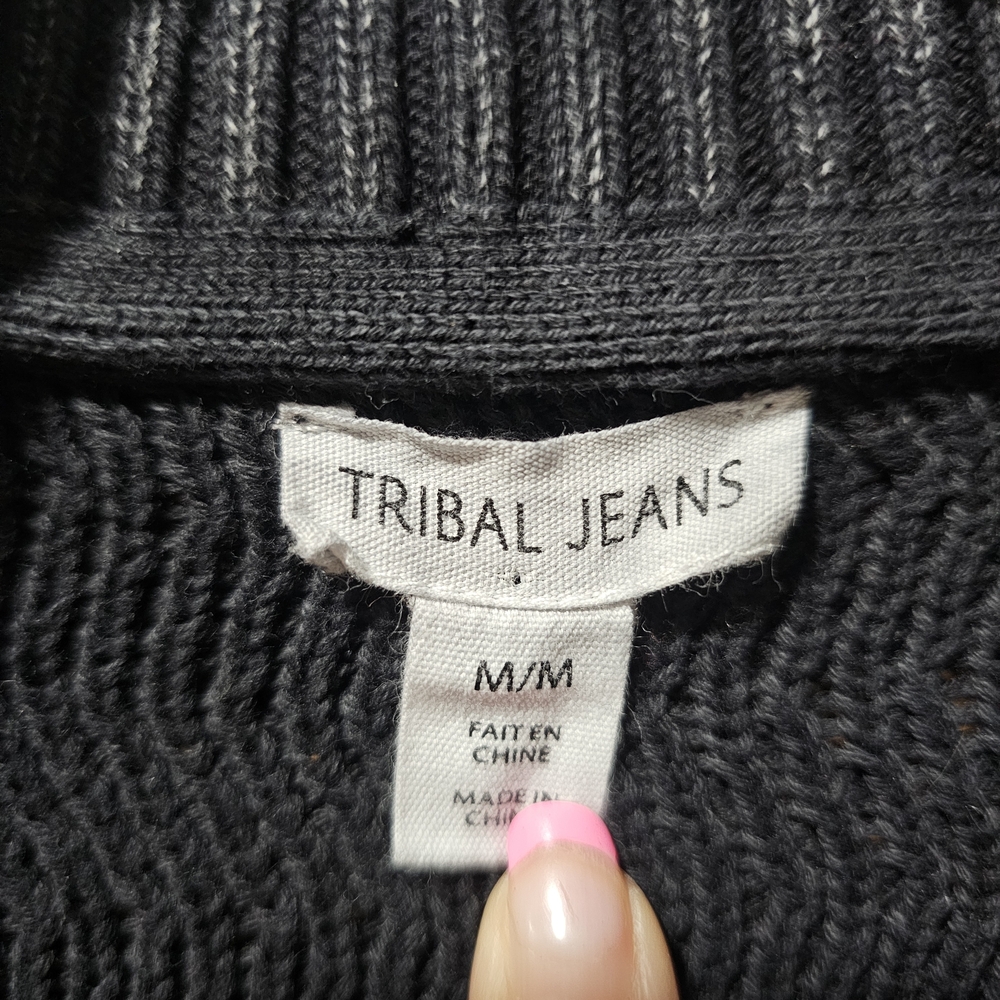 Tribal Womens Patchwork Shacket - image 3